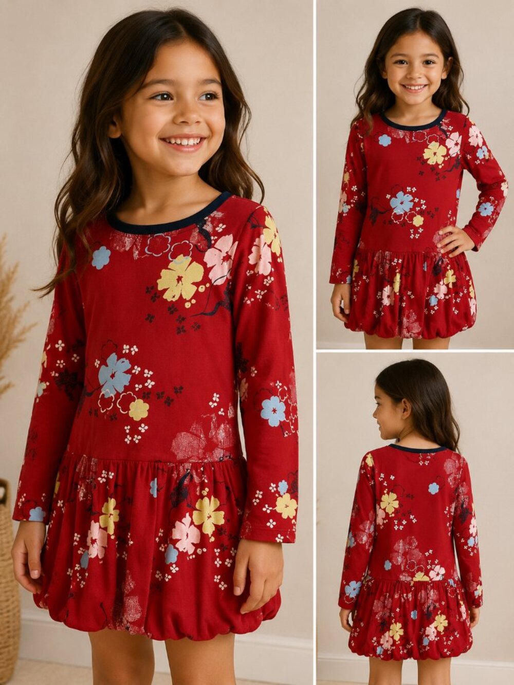 Little Girls Dress Size 7 Brand Tea